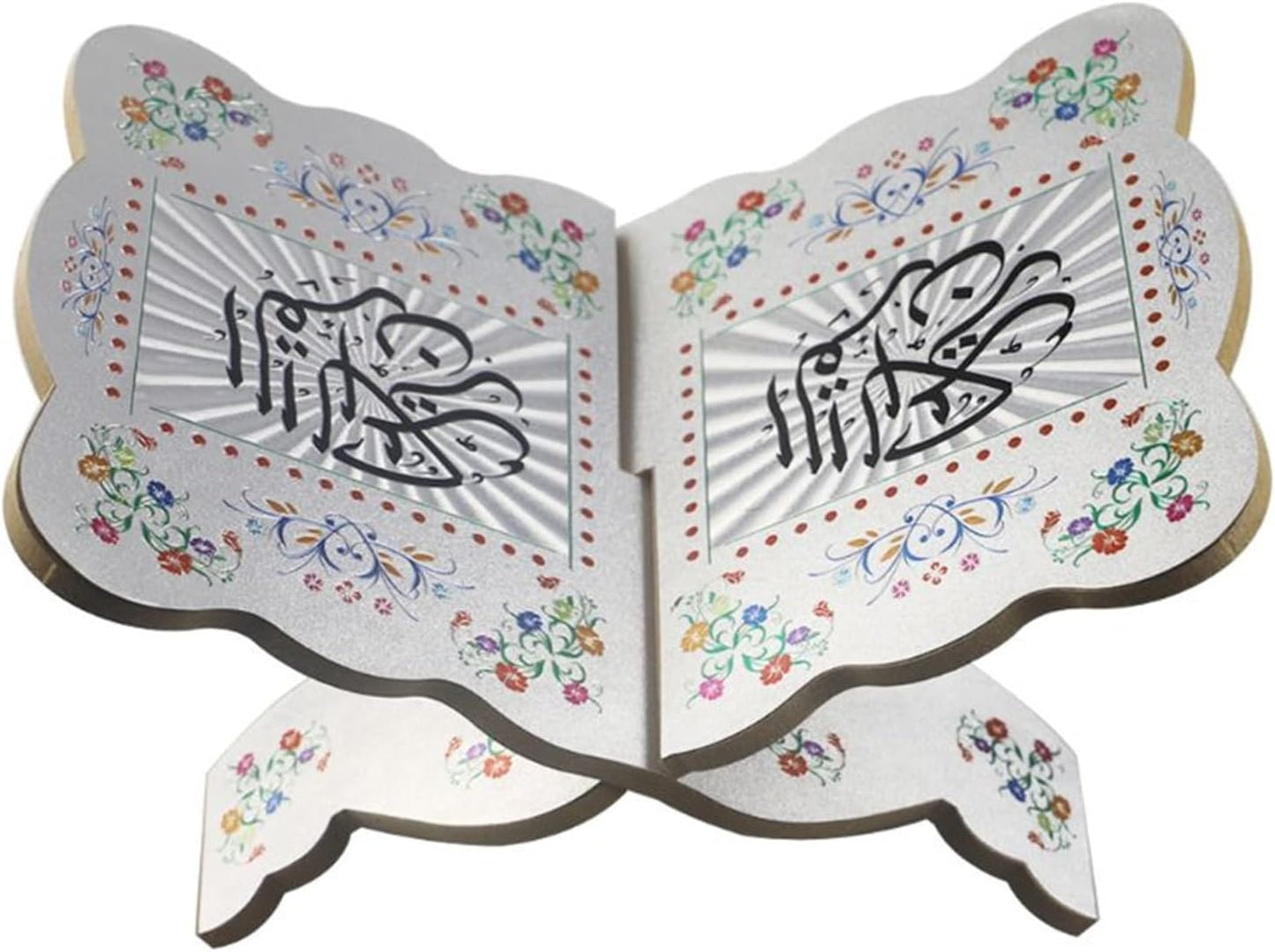 Wooden Holy Bible Prayer Book Stand Holder Shelf Eid Ramadan Gift Muslim Islamic