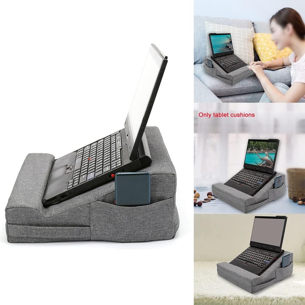 Non Slip Support Cushion Rest Laptop Stand Tablet Pillow Easy Use Book Reading Home Solid Gift Multifunctional Holder