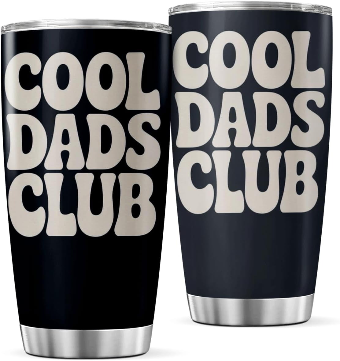 CUBICER Cool Dads Club Design 20 Oz Stainless Steel Tumbler For Fathers Gifts Coffee Travel Mug Dad Father'S Day Birthday Present Bottle Iced Drink Tea Hot Insulated Outdoor Heat