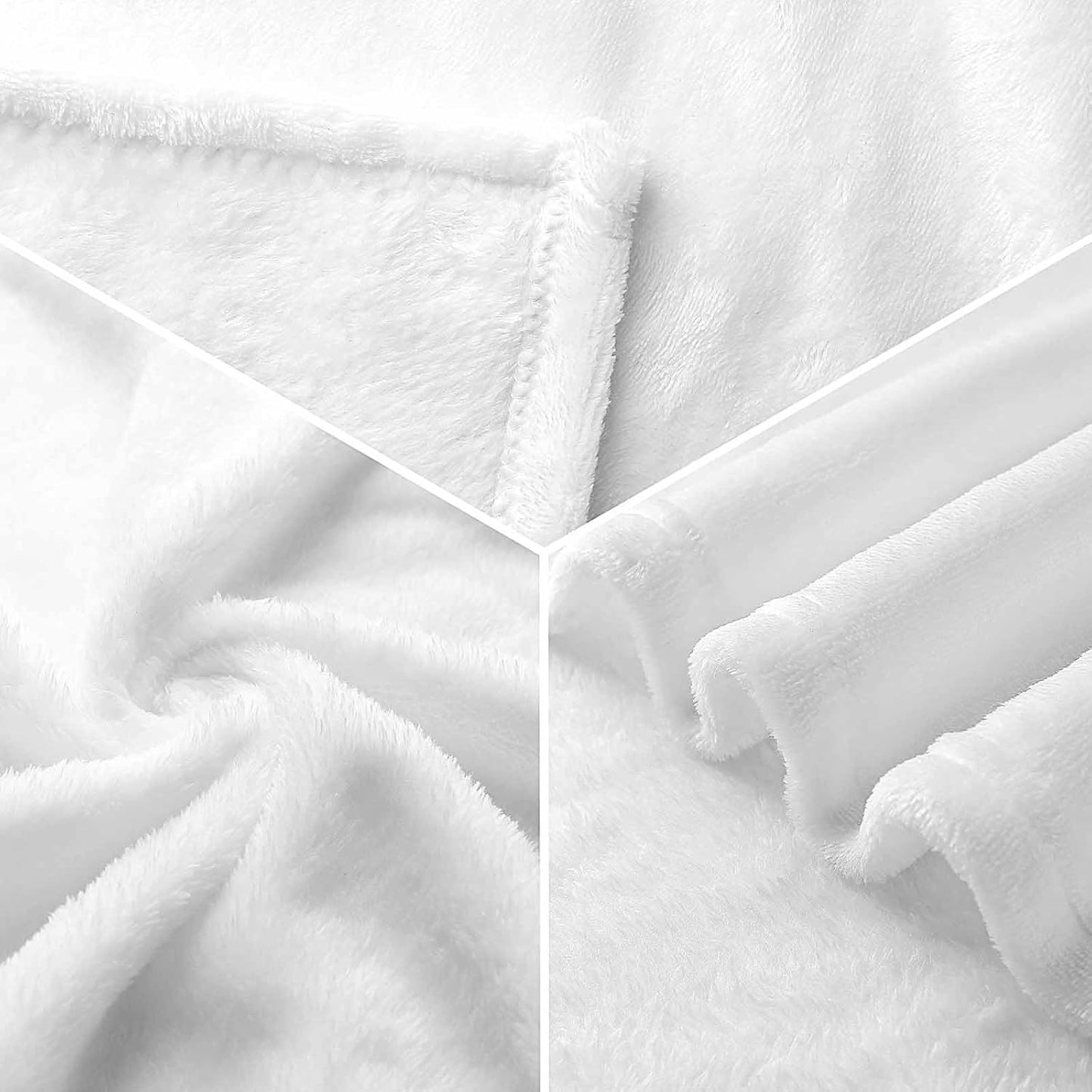 Soccer Throw Blanket - Soft Flannel Sports Blankets for Teens Adults Women Men Soccer Lovers - Warm Sportball Throw Blankets for All Season Lap, Chair, Sofa - 60"x50"