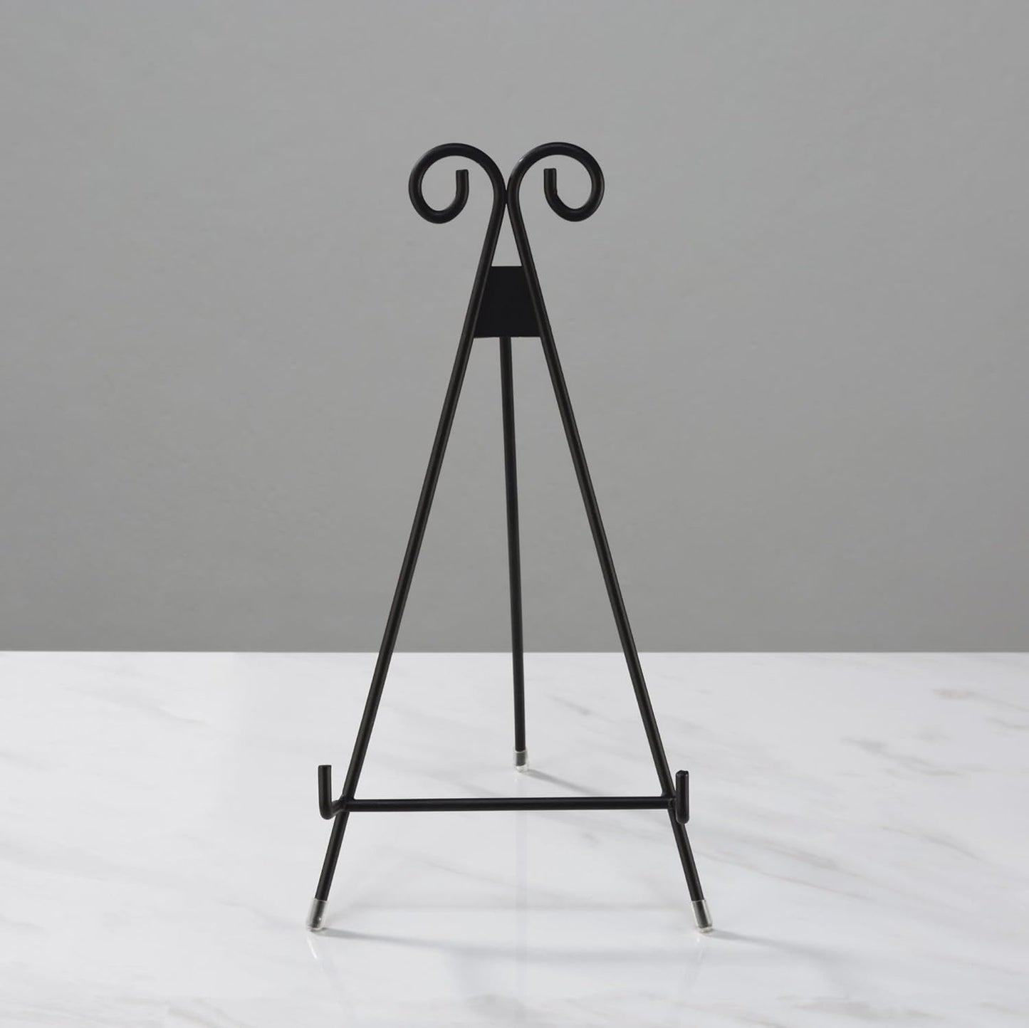 TRIPAR International Black Straight Easel Large - 13" | Perfect for Books, Plates, Photos & More | Lightweight Display Holder |