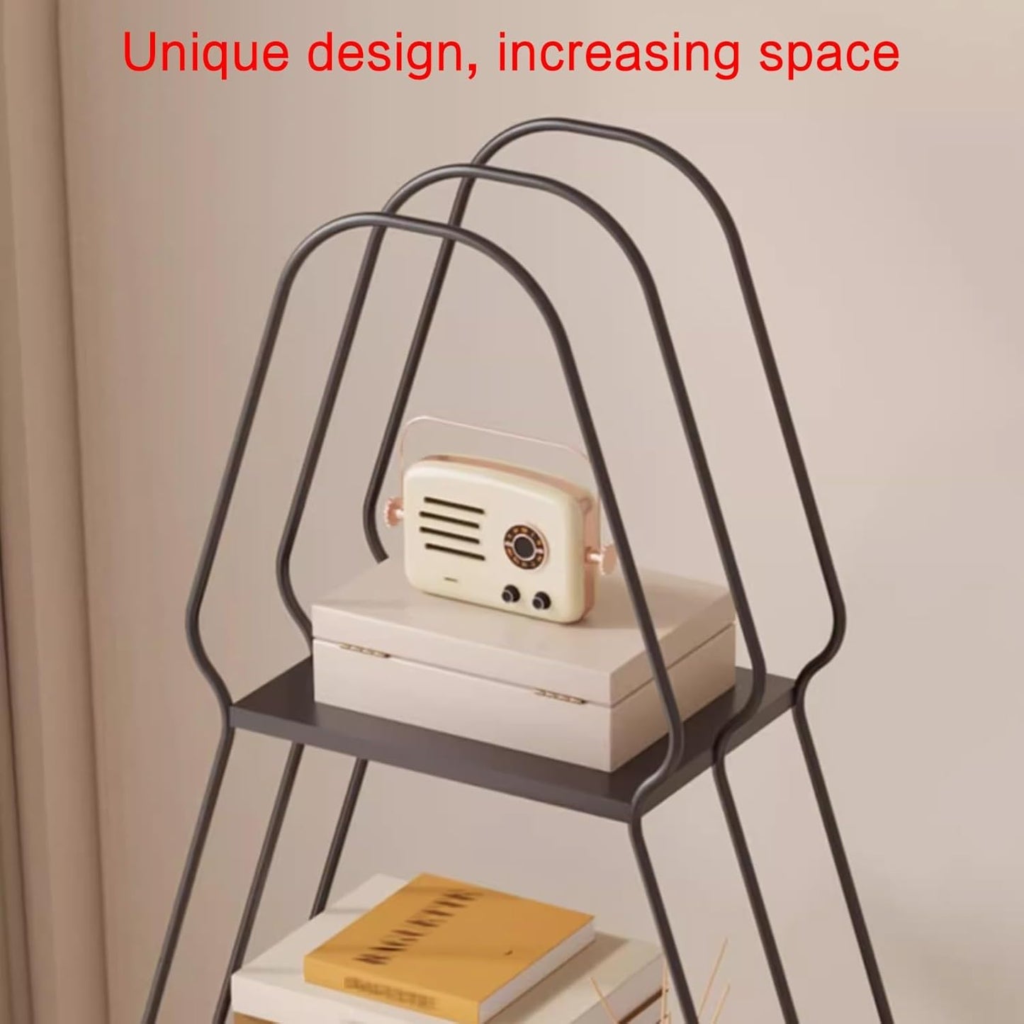 Bookshelf,display cabinet,modern bookshelf,metal bookshelf,room decor,rustic bookshelf,open shelf bookcase,geometric bookcase,metal bookcase,bedroom bookshelf,book shelves for living room(Versatile Bl