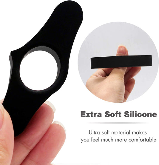 Soft Book Page Holder No Thumb Fatigue Thumb Bookmark Page Holders for Readers, Book Lovers,Bookworms,Teachers, and Literary Presents (Small-0.86'')