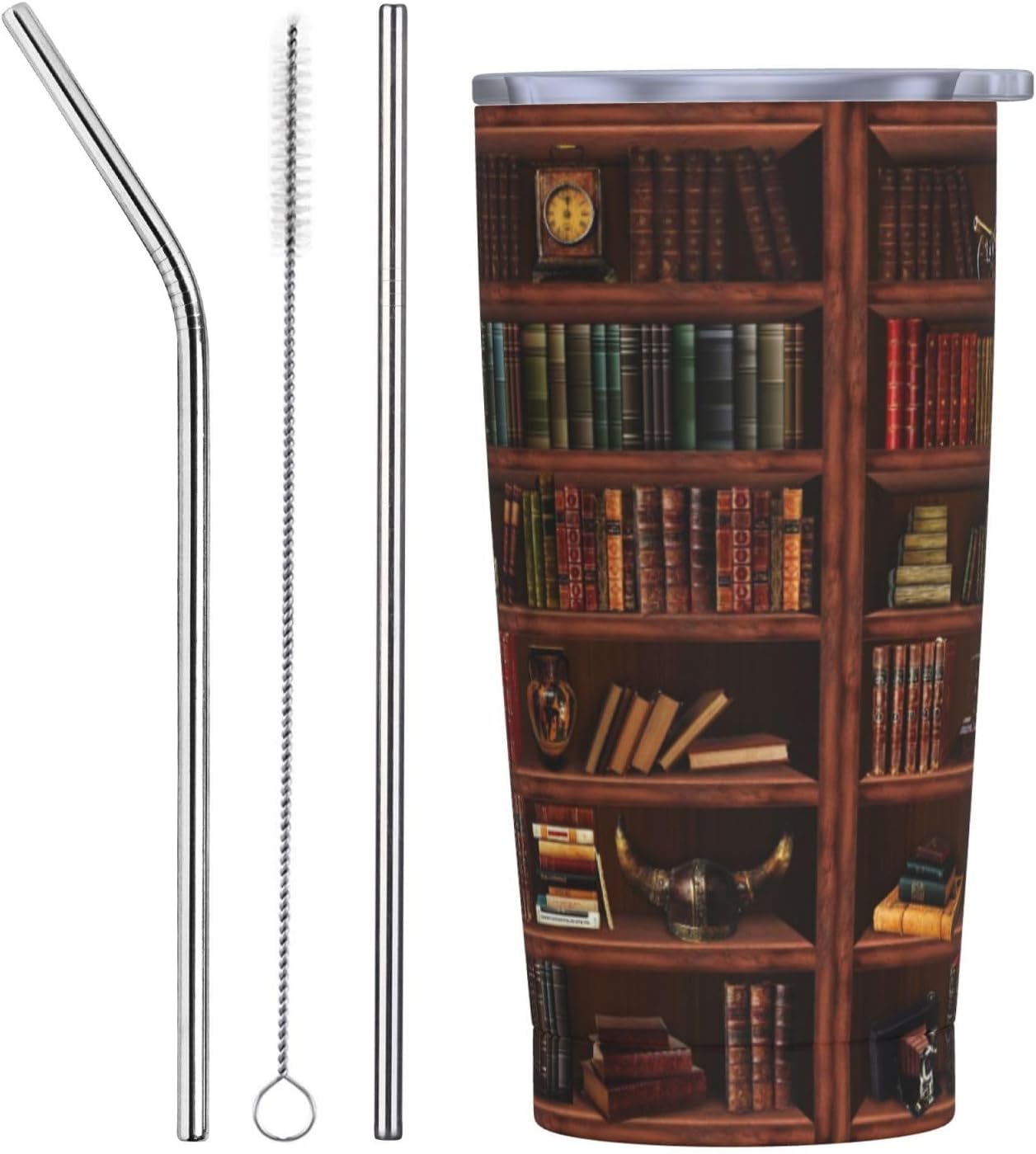 Book Tumbler Book Lovers Gifts, Book Coffee Mug Chapter Book Mug Cup Bookish Present Women Men, Mothers Day Reading Librarian Gifts Book Mugs for Book Lovers, 20oz