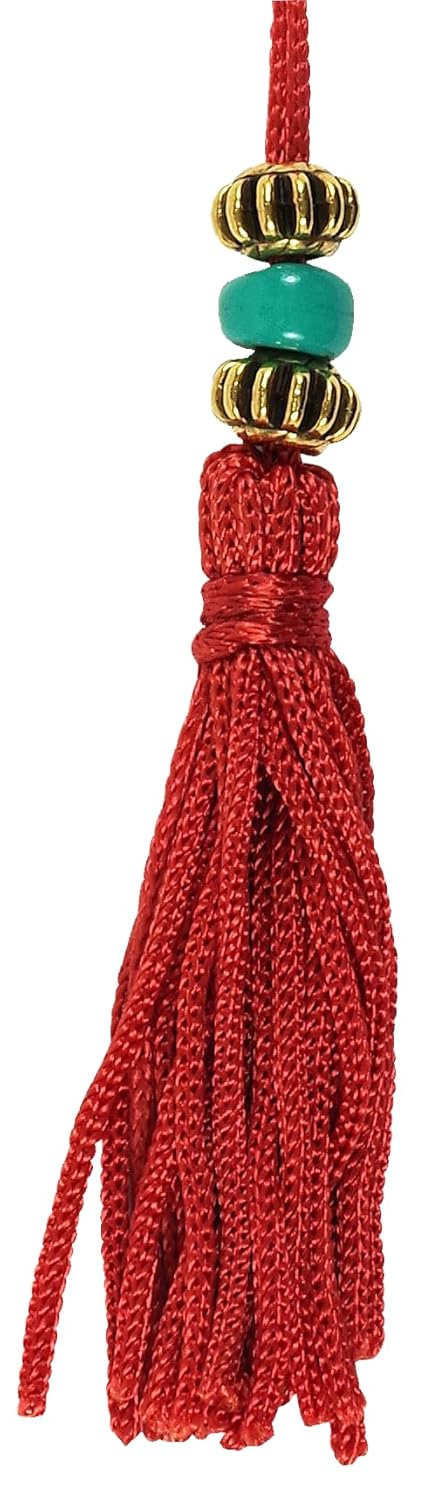 Can't Touch This Beaded Bookmark