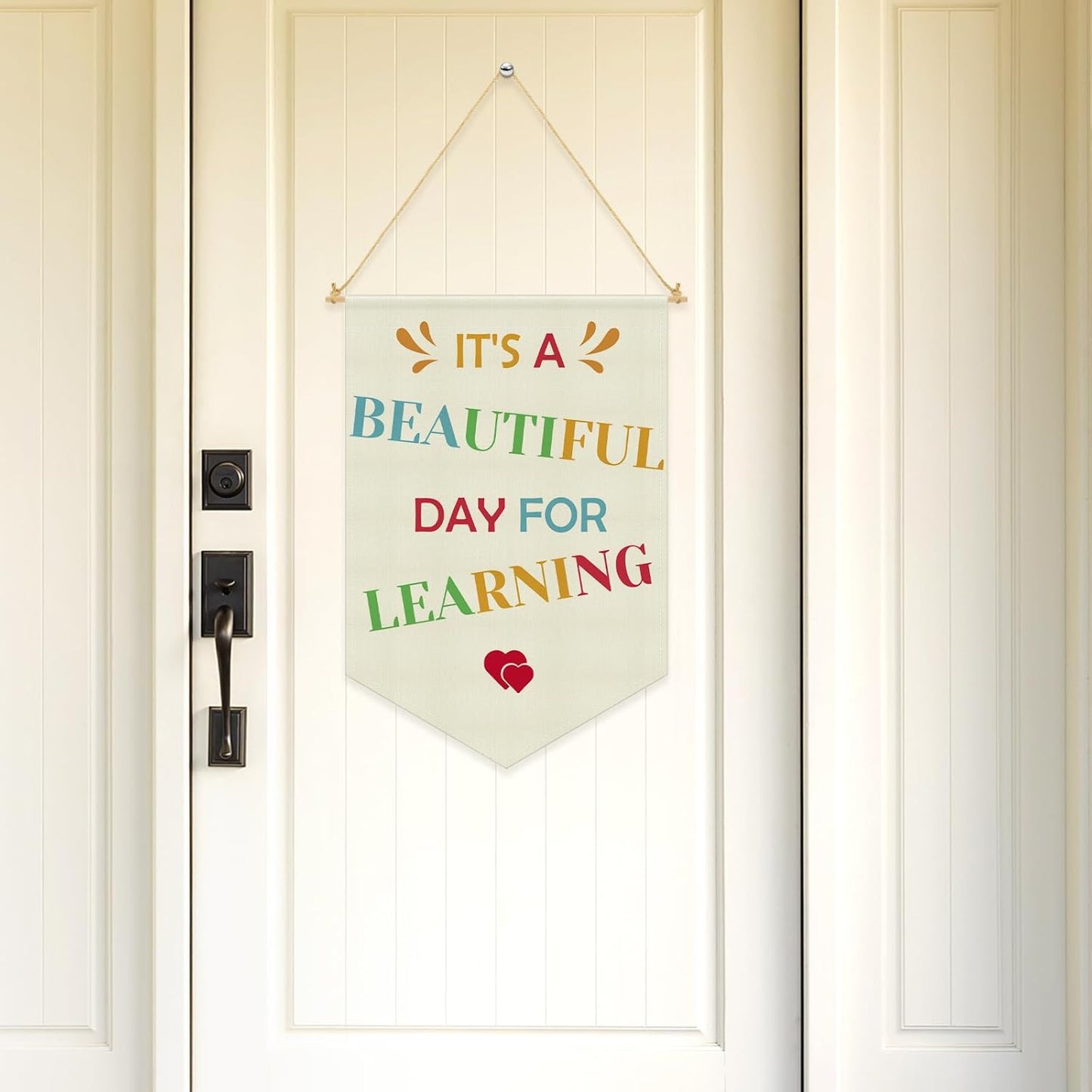Classroom Nursery Decor Reading Room Sign Hanging Pennant Flag Banner Teacher Appreciation Gifts Inspirational Wall Decor for Toddler Girls Boys Bedroom Nursery Playroom Homeschool Preschool