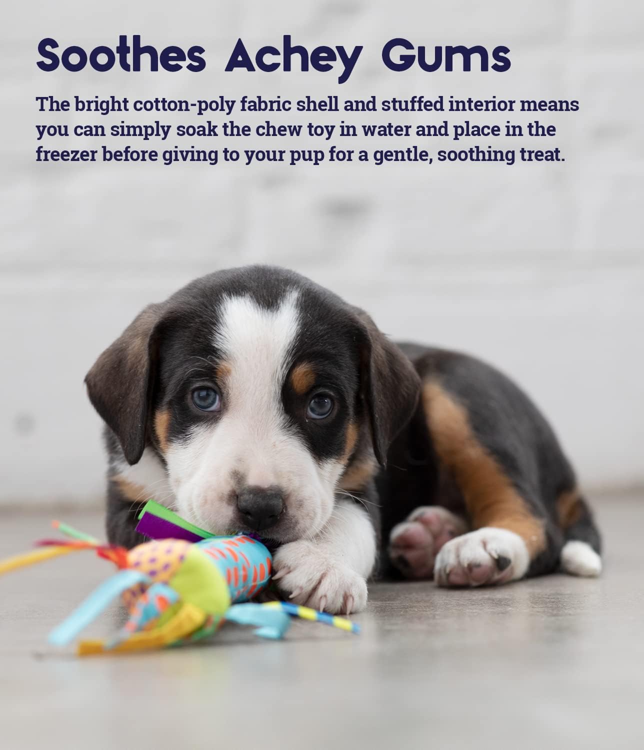 Cool Teething Stick – Puppy Chew Toy for 0–6 Month Puppies, Teething Relief, Freezable & Durable