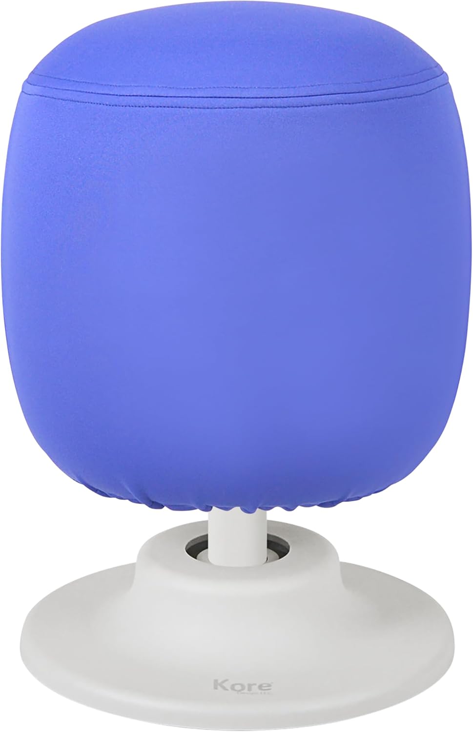 KORE Design Kids Adjustable Pivot Stool, Waterproof Fabric Desk Chair Comfy for Students, Kid Computer Chair for School, Home, Active Sitting, ADD/ADHD, Autism, Girls/Boys, Small (13-17“), Blue