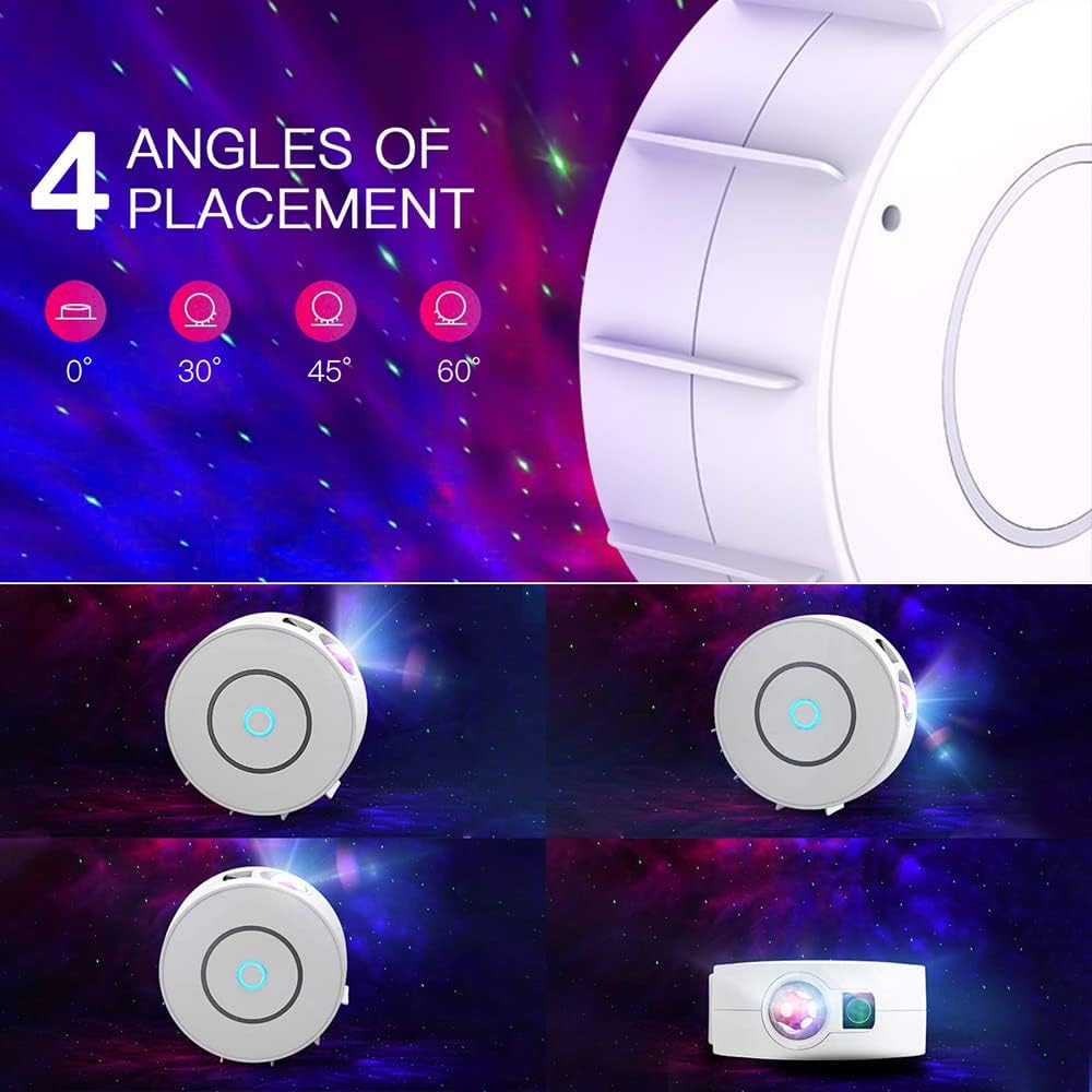 Galaxy Projector for Bedroom,Star Projector Galaxy Light,Northern Lights Projector,Ceiling Starlight Projector,Nebula Lamp,Smart APP&Voice Control,Aurora LED Night Light for Valentines Day Gifts