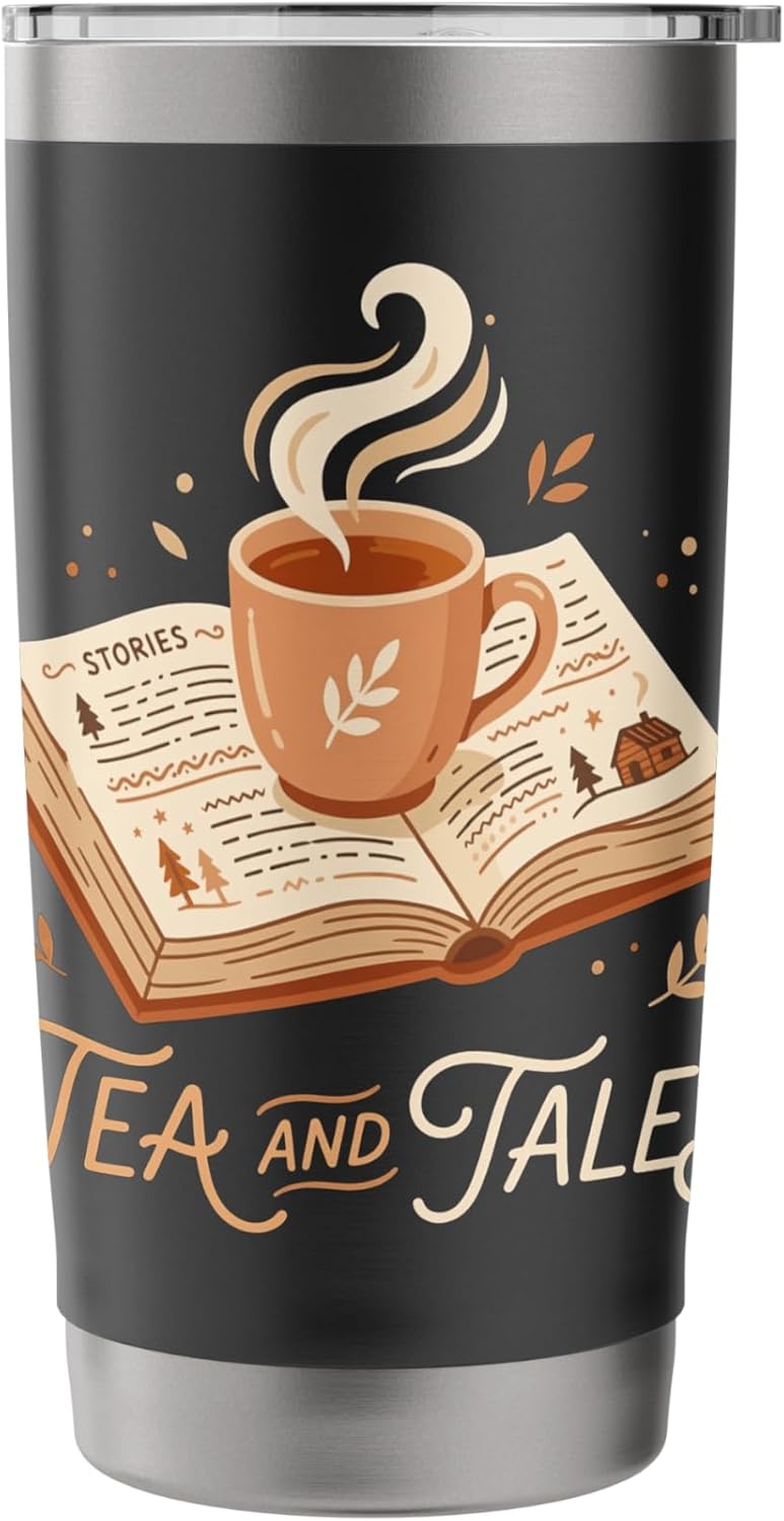 Stories Tea And Tales Still Read Childrens Books Reader Stainless Steel Insulated Tumbler