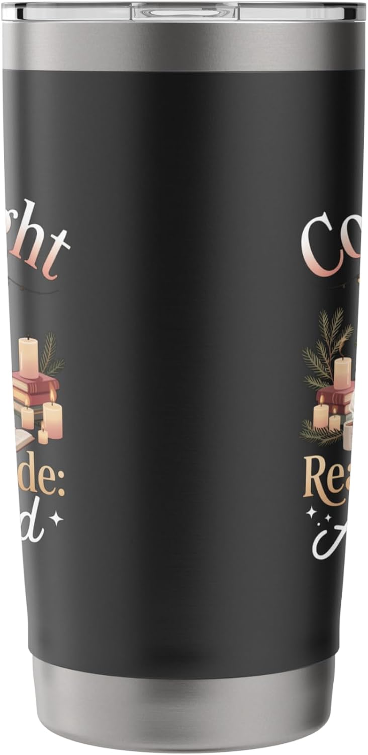 Cozy Night Reading Mode Activated Stainless Steel Insulated Tumbler