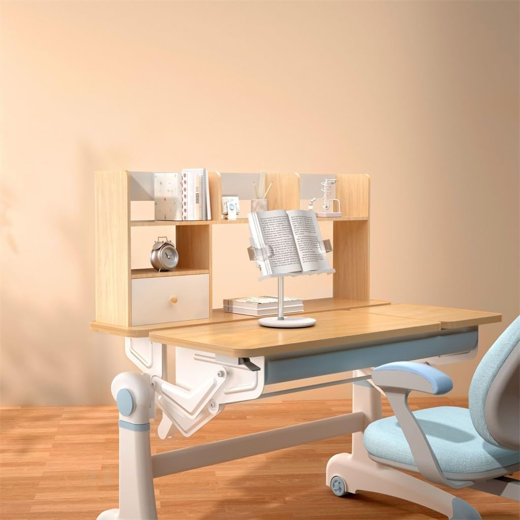 Bookcase Reading Shelf Desktop Metal Neck Protector Office