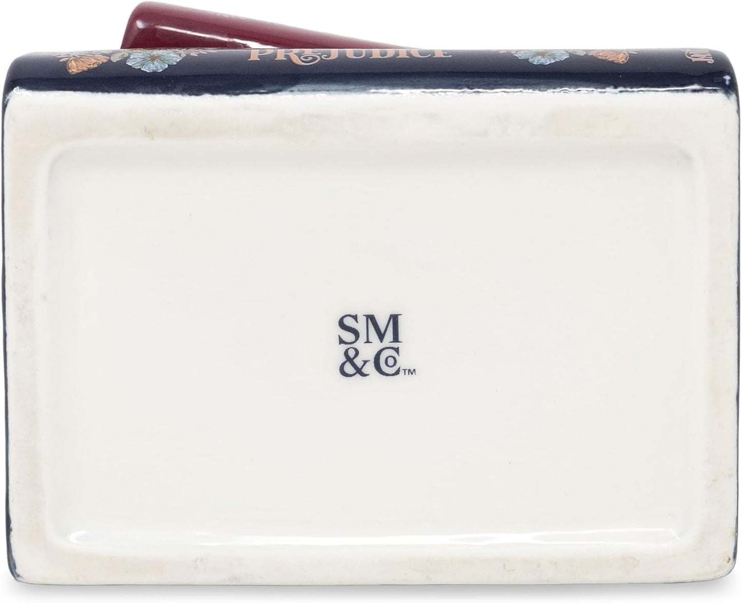 Steel Mill & Co Novelty Shaped Book Theme Scented Candle, Library Stack 6.5 oz Wax Candle with Notes of Earl Gray Tea and Honey, Unique Gift for Mother's Day (Jane Austen)