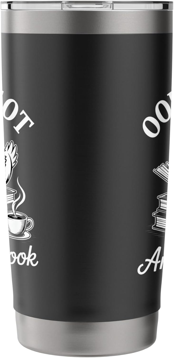 Oops I Got Another Book Cute Duck Reading Coffee Stainless Steel Insulated Tumbler