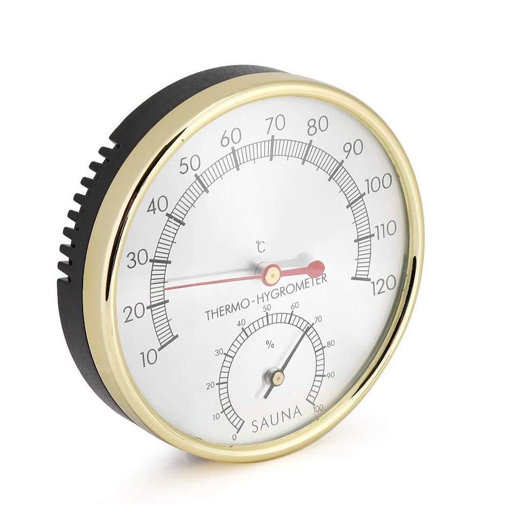 Room Thermometer Large Wall Thermometer-Hygrometer Indoor Outdoor for Patio, Pool, Kitchen, Garden, and