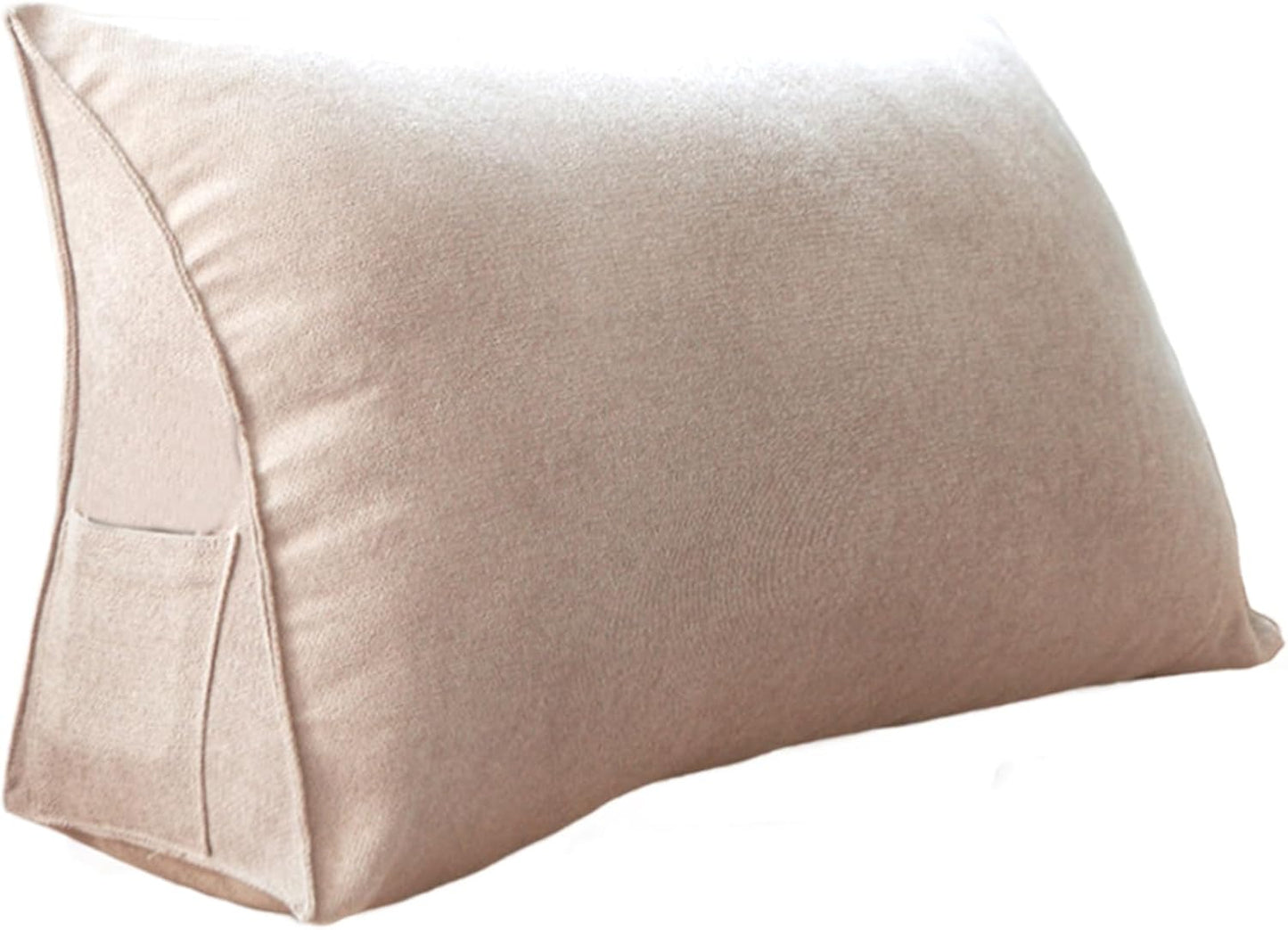 Wedge Pillow Support Cushion for Bed Headboard Sofa Back Positioning Support Pillow Soft Reading Wedge Headboard with