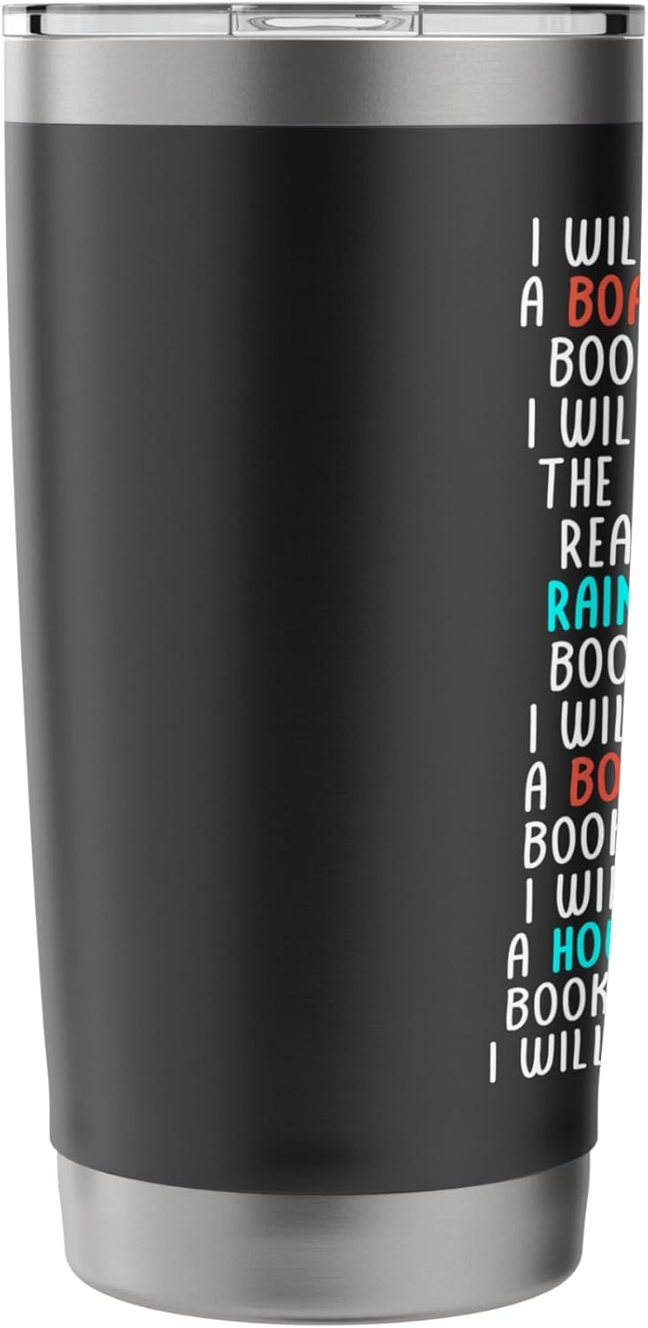 I Will Read Books On A Boat & Everywhere Reading Book Stainless Steel Insulated Tumbler