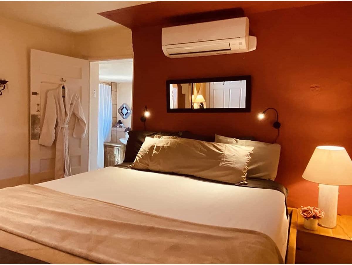 Reading Lamp Wall Sconces Light LED 3W Warm White 3000K Plug for Reading Books (Black 2pcs 3000K Cord)