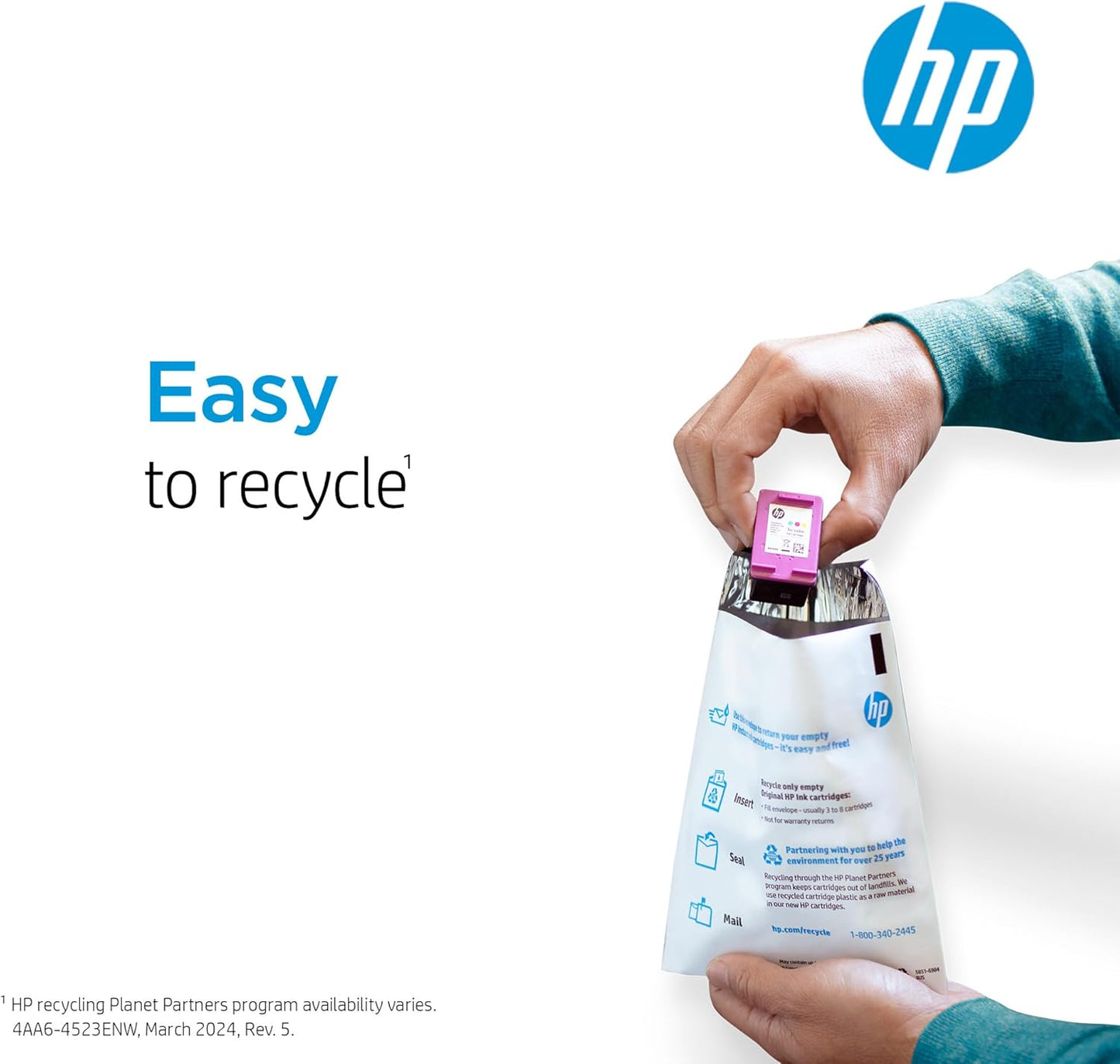 HP 951 Cyan, Magenta, Yellow Ink Cartridges (3 Pack) | Works with OfficeJet 8600, OfficeJet Pro 251dw, 276dw, 8100, 8610, 8620, 8630 | Eligible for Instant Ink | CR314FN