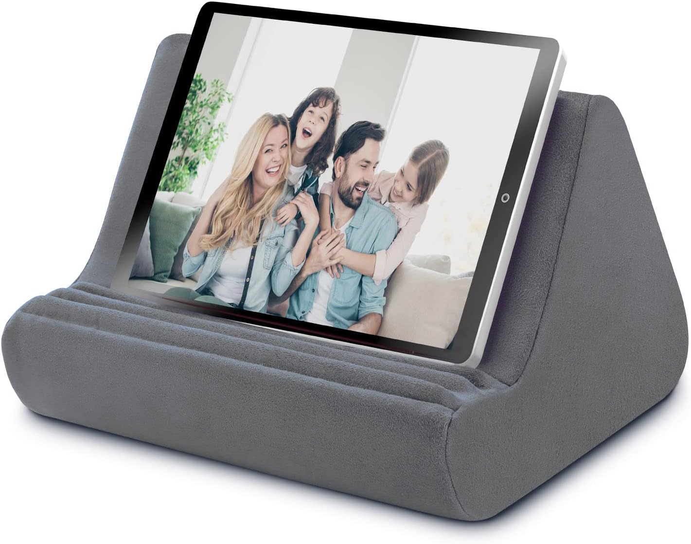 Macl Tablet Pillow Stand, Multi-Angle, Lightweight, Hand-Free, Compatible with iPad and Tablets up to 13 inches