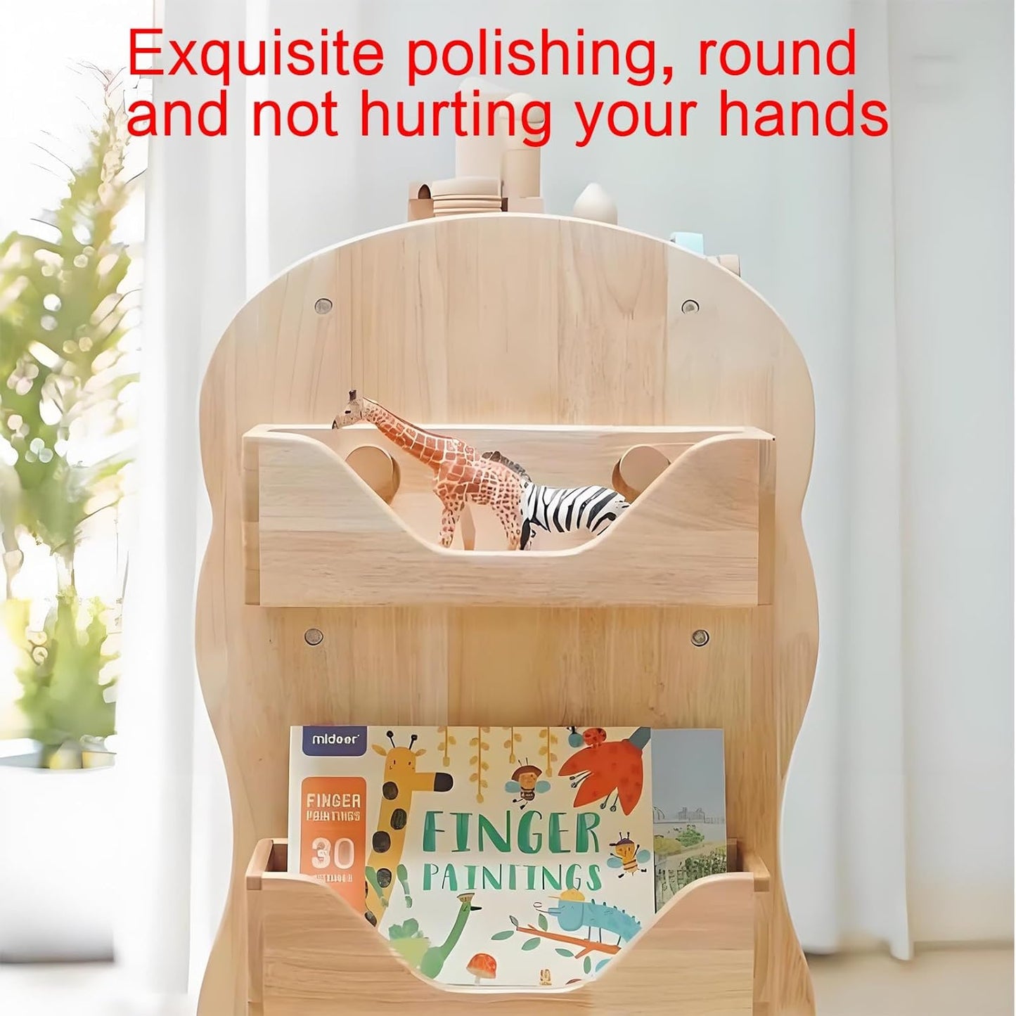 Rotating bookshelf,wooden bookcase,rotating bookshelf tower,spinning bookshelf,rotating book shelf,wood bookshelf,horizontal bookshelf,suitable for living room, bedroom, study, balcony