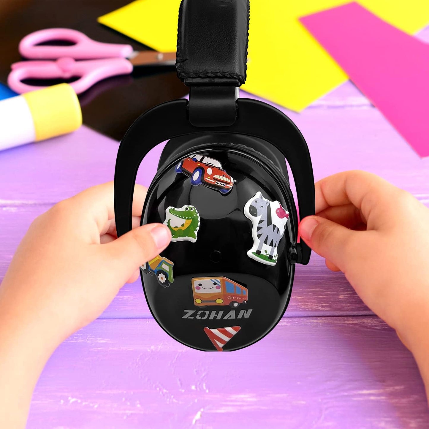 ZOHAN Kids Ear Protection 2 Pack,Kids Noise Canceling Headphone for Concerts, Monster Truck, Fireworks