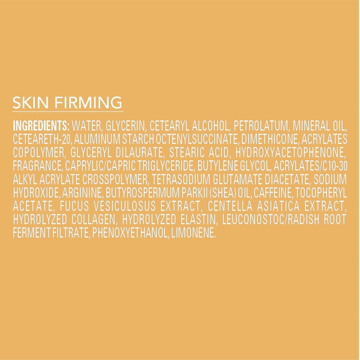 Jergens Skin Firming Body Lotion for Dry to Extra Dry Skin, Skin Tightening Cream with Collagen and Elastin, Dermatologist Tested, Hydralucence Blend Formula, 16.8 Oz, Pack of 3