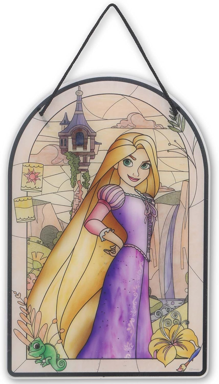 Disney Princess Rapunzel Hanging Acrylic Wall Decor - Beautiful Tangled Wall Art for Home
