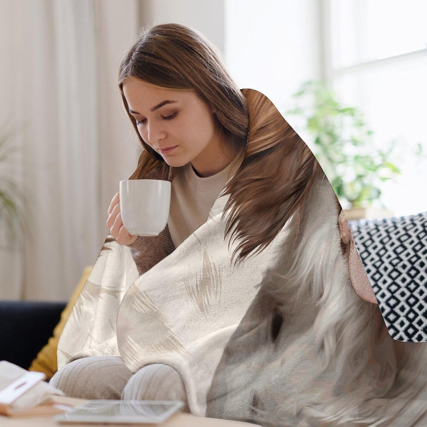Cute Springer Spaniel Throw Blanket for Couch Super Soft Warm Lightweight Throw Blankets Cozy Flannel Bed Blanket Cute Decorative Blankets for All Seasons Home Decor Gift 60"*80"（150 * 200cm）