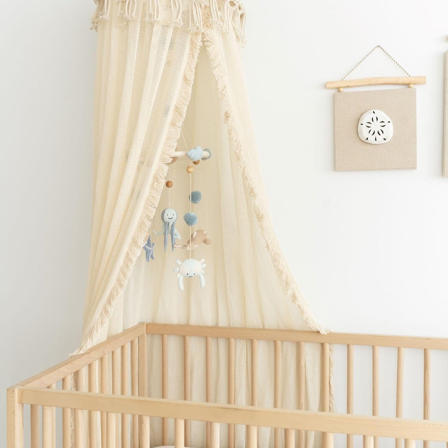 Crane Baby, Safari Nursery Decor for Boys and Girls, Ceiling Hanging, 9" x 30", Whale Nursery Decor, Ceiling Hanging Decorations