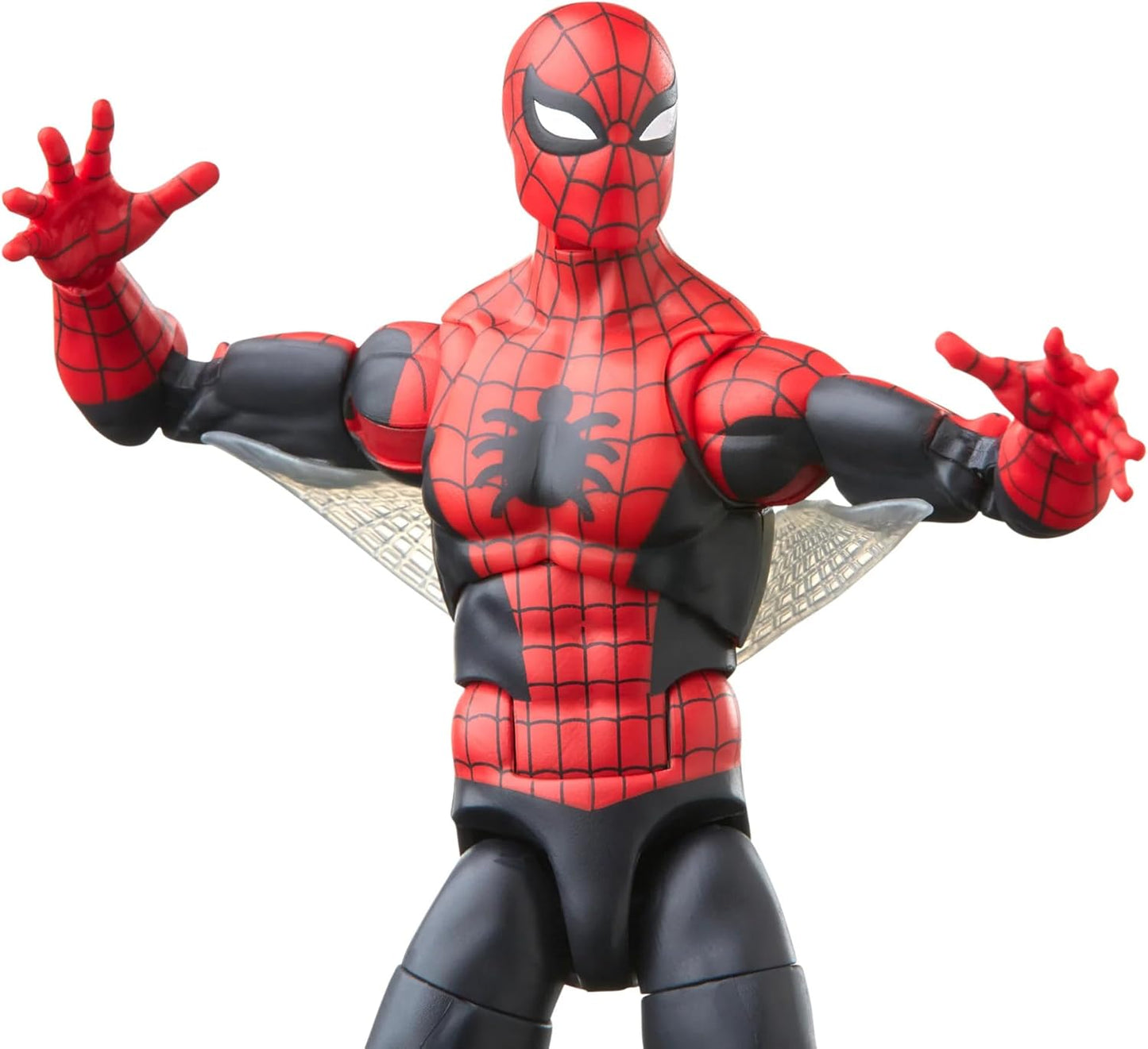 Spider-Man Marvel Legends Series 60th Anniversary Amazing Fantasy 6-inch Classic Comics Action Figures for 4+ Years, 9 Accessories