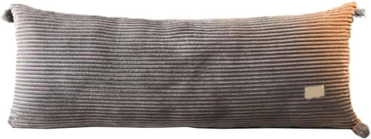 Bedside Cushions Lumbar Support Pads Back Backrest Reading Pillows for Sofa Bay Window Washable Bedside Cushion headboard Cushion Wall Pillow Reading Cushion -1, 200X60cm, Gray