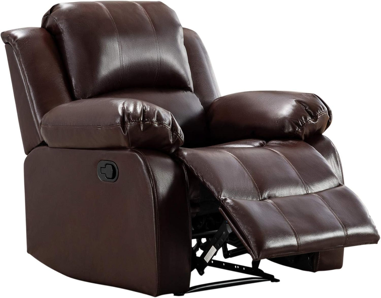 Faux Leather Home Theater Seating Manual Living Room Single Chair Reclining Sofa Ergonomic Lounge Chair Reading Chair