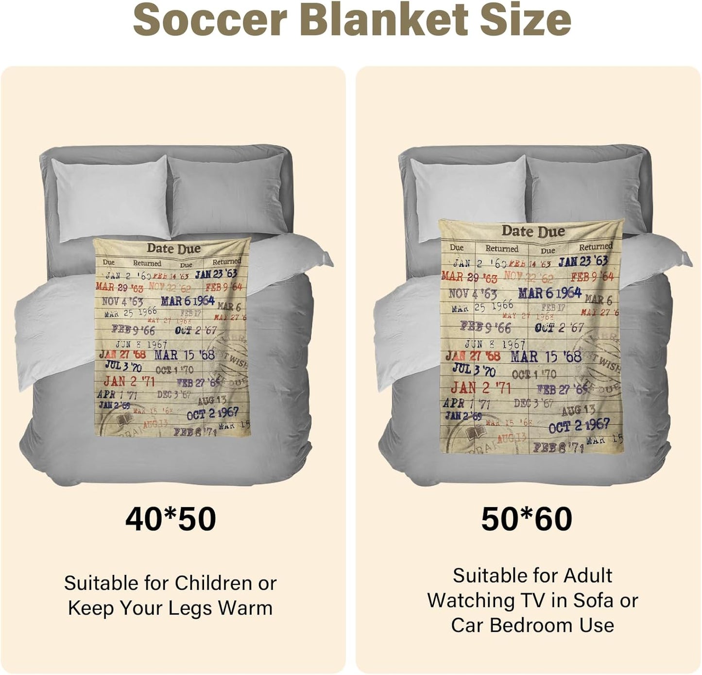 Reading Blanket Gifts for Book Lovers, Book Gift for Women, Book Blanket 60"x 50" Librarian Gifts Birthday Christmas Thanksgiving Gift for Women