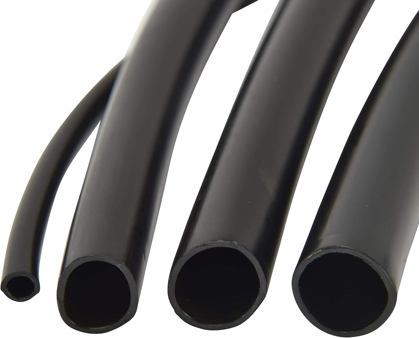 Raindrip 052020P 1/2-Inch Drip Irrigation Water Supply Tubing, For Garden Irrigation Drippers, Emitters, and Systems, Black Polyethylene