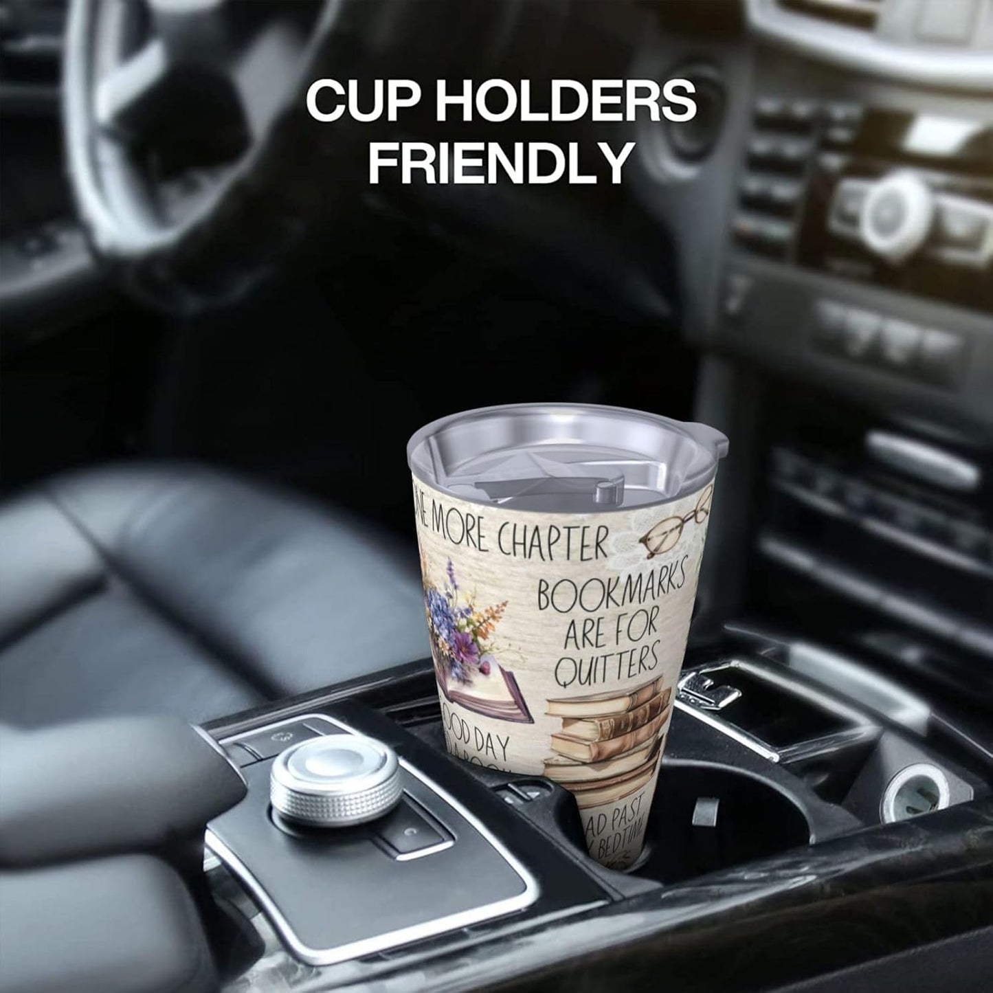 Reading Gifts for Women,Book Lover Coffee Tumbler Vacuum Insulated Stainless Steel Coffee Travel Mug Cup 20oz