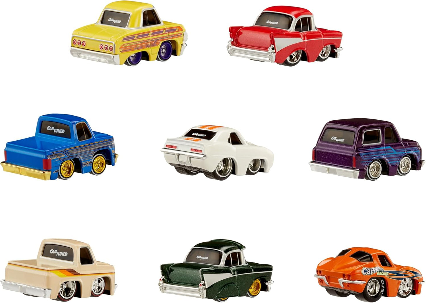 CarTuned Series 3-8 Pack Diecast Vehicles