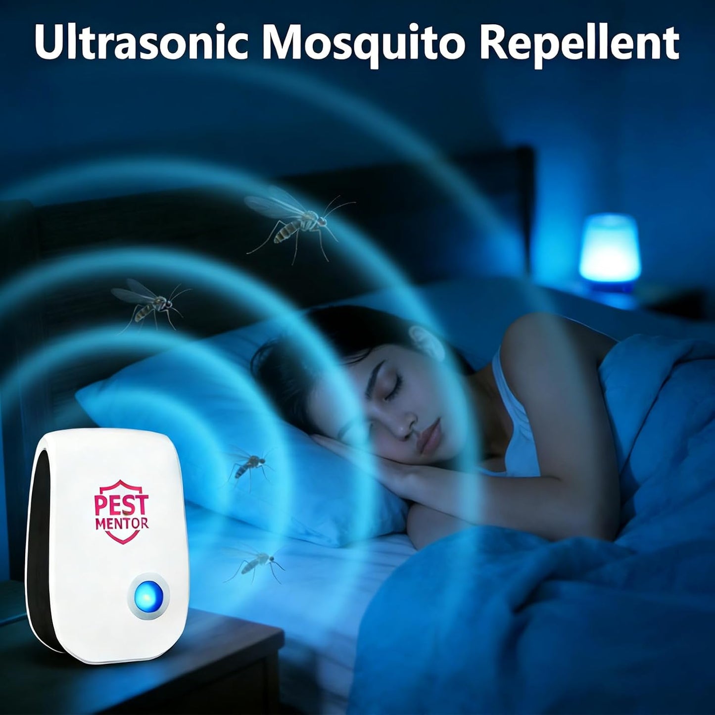 10 Packs Ultrasonic Pest Control Repeller, Electronic Pest Repellent Mouse Repellent, Indoor Pest Control for Roach Rodent Mouse Bugs Mosquito Mice Spider Ant Fleas Insects Cockroach