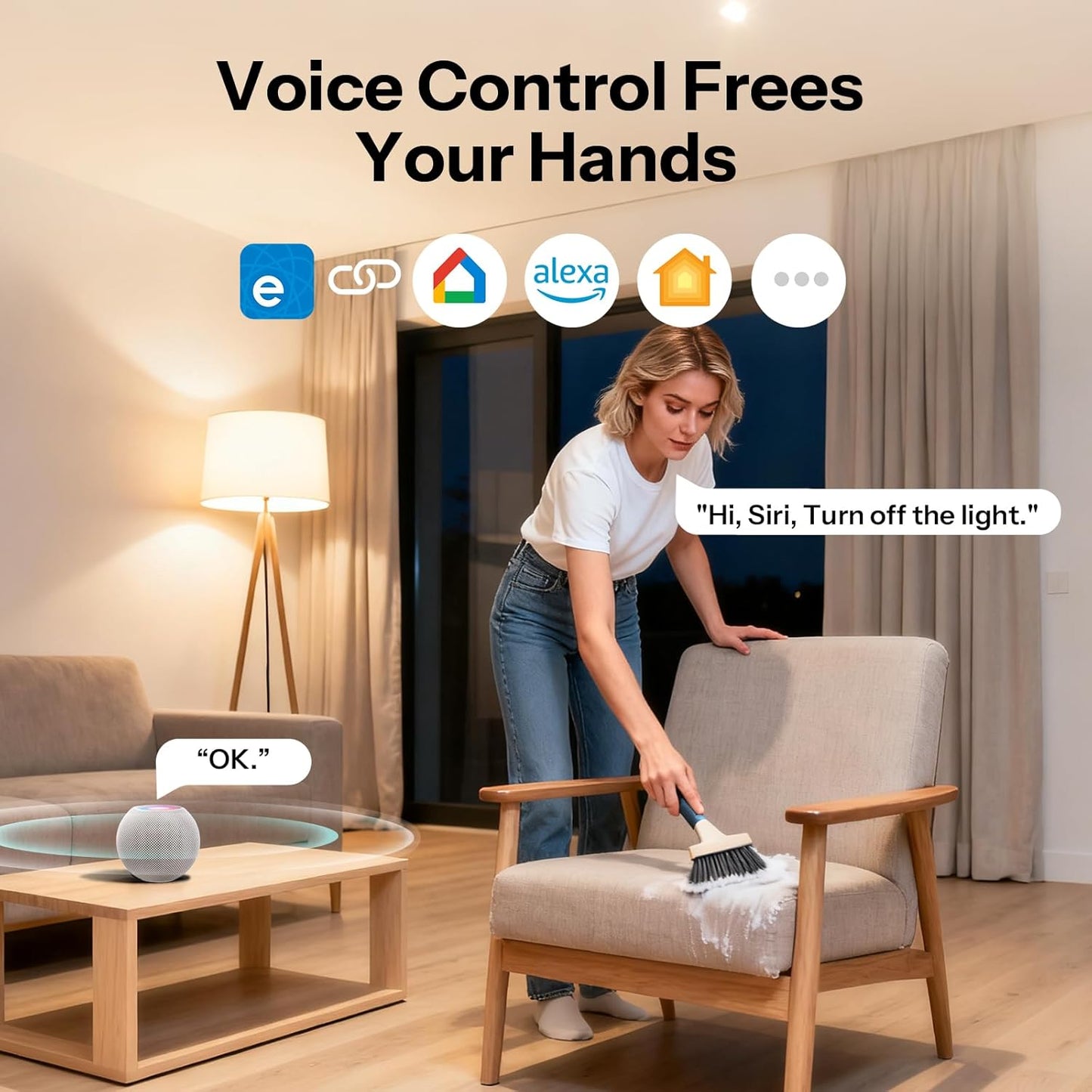 SONOFF Matter Smart Plug S41s 4-Pack, 15A 1800W WiFi Smart Plug Outlet, ETL Certified, Remote & Voice Control with Timer, Compatible with Alexa, Google Home, Apple HomeKit & SmartThings