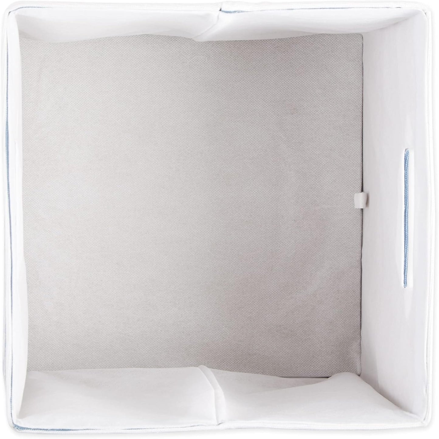 DII Polyester Cube Storage Collection Hard Sided Collapsible, 11x11x11, French Blue