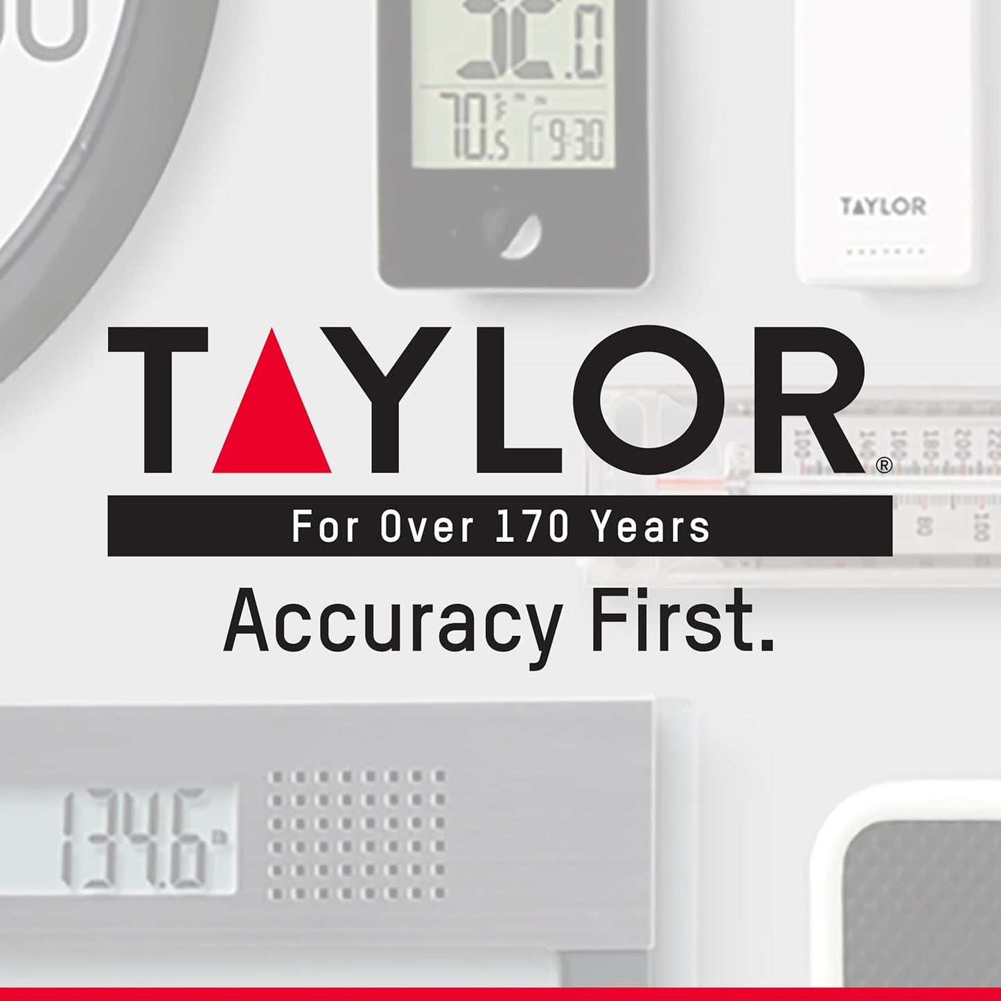 Taylor Digital Ocean Bound Plastic Kitchen Food Scale, 11 Pound Capacity, Teal