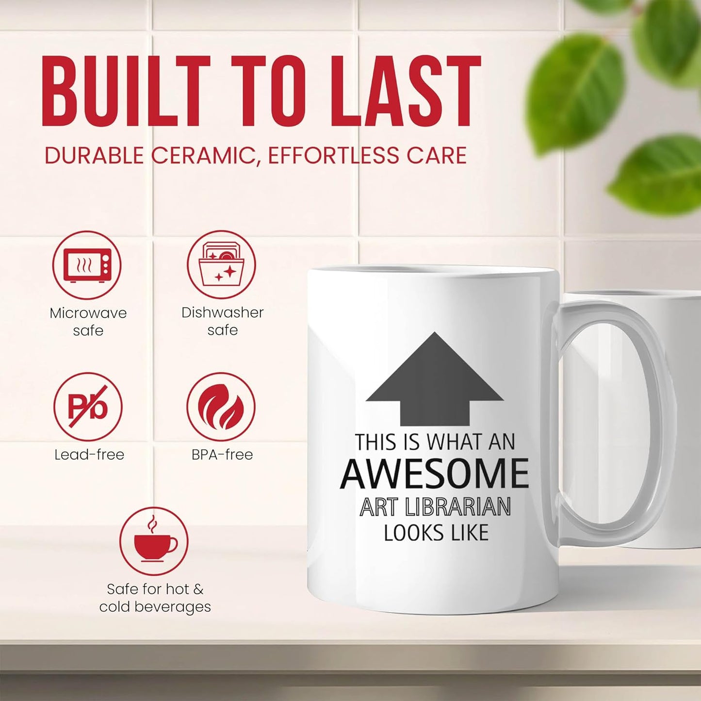 Awesome Art Librarian Looks Like Mug - Creative Curator Coffee Cup - Book Lover Funny Gift From Colleagues - Library Enthusiast Tea Mugs - Collection Cups - 11 Oz Ceramic Gifts For Bibliophiles