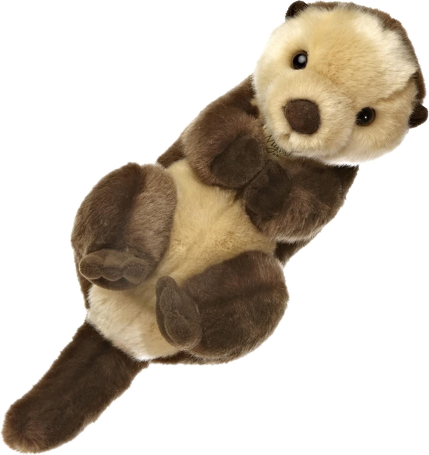 Aurora® Realistic Miyoni® Sea Otter Stuffed Animal - Lifelike Details Make a Cherished Companion - Perfect for Decorating Bedrooms or Classrooms - Brown 10 Inches