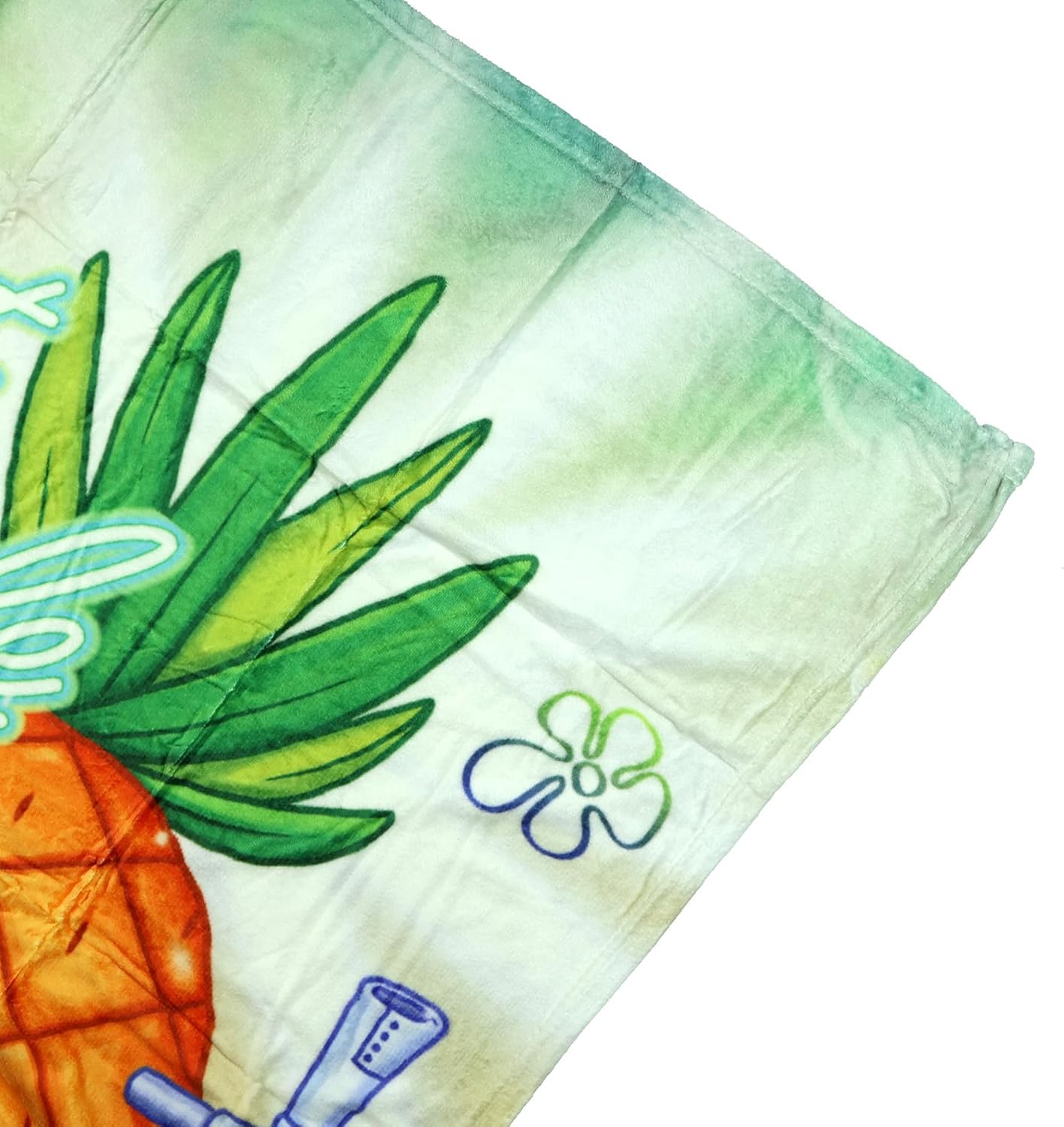 Northwest Spongebob Squarepants Blanket Home Sweet Pineapple Silk Touch Throw 46" X 60"