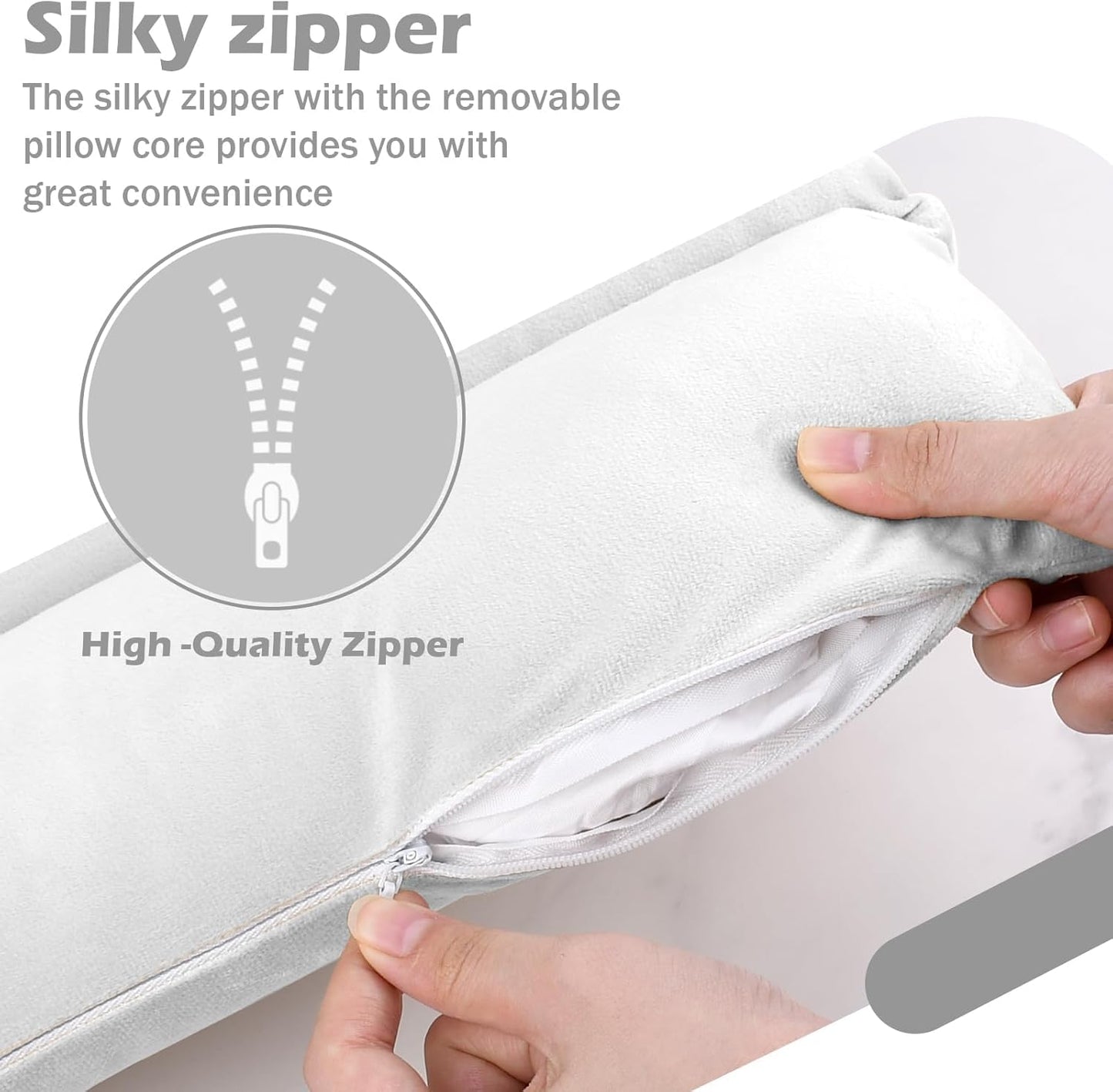 Comfortable Arm Rest Pillow for Better Sleep and Recovery Ideal Support for Swelling, Injury and Surgery Recovery Perfect for Side Sleepers(White)