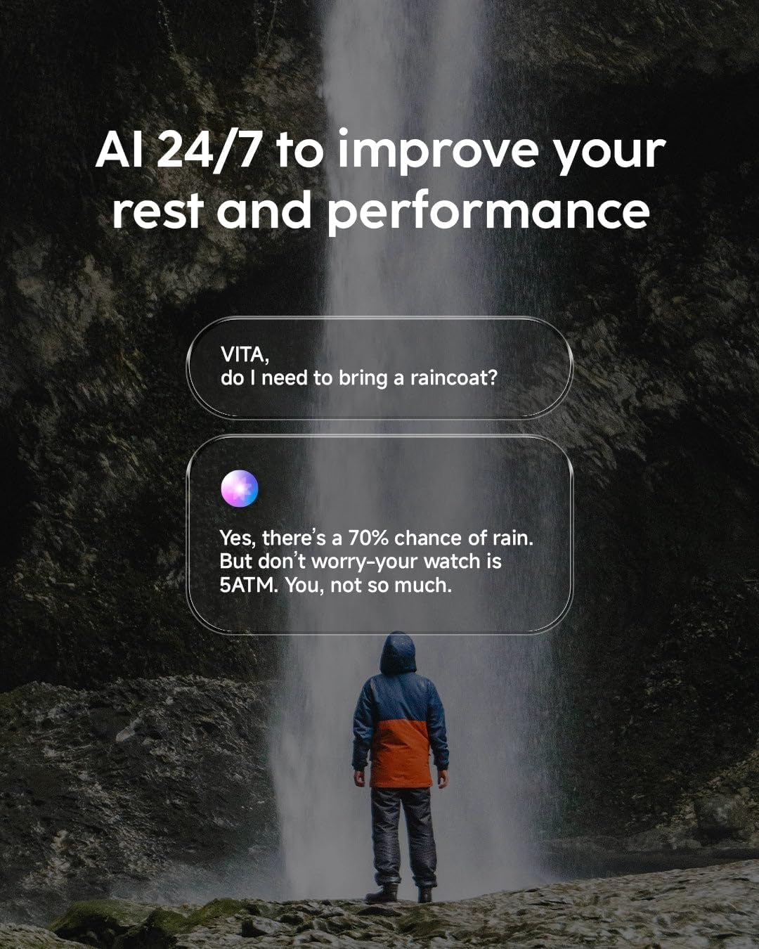 Cubitt AURA Pro 2 Smartwatch with Built-In GPS, Offline Maps, 1.48” AMOLED HD, VITA AI, AI Coach, Readiness Score, Health Snap, Sleep Score, 5ATM, 10-Day Battery