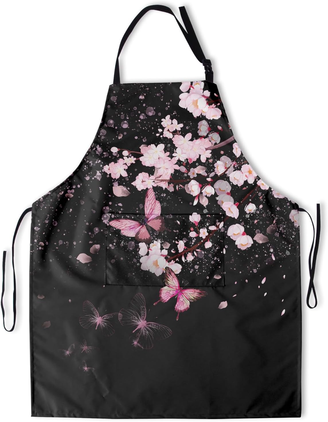 Apron with Pockets Aprons for Women Men Kitchen Chef Apron for Cooking Gardening Server Waitress Painting