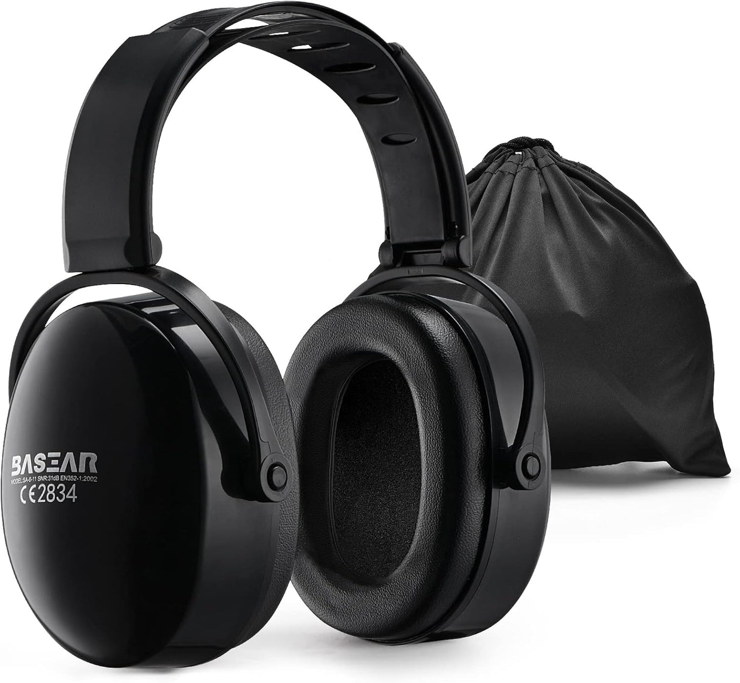 Ear Protection Headphones for Adults Kids, Noise Cancelling Headphones for Autism, Adjustable Noise Cancelling Ear Muffs, Earmuffs Hearing Protection, Effective Ear Muffs for Noise Reduction