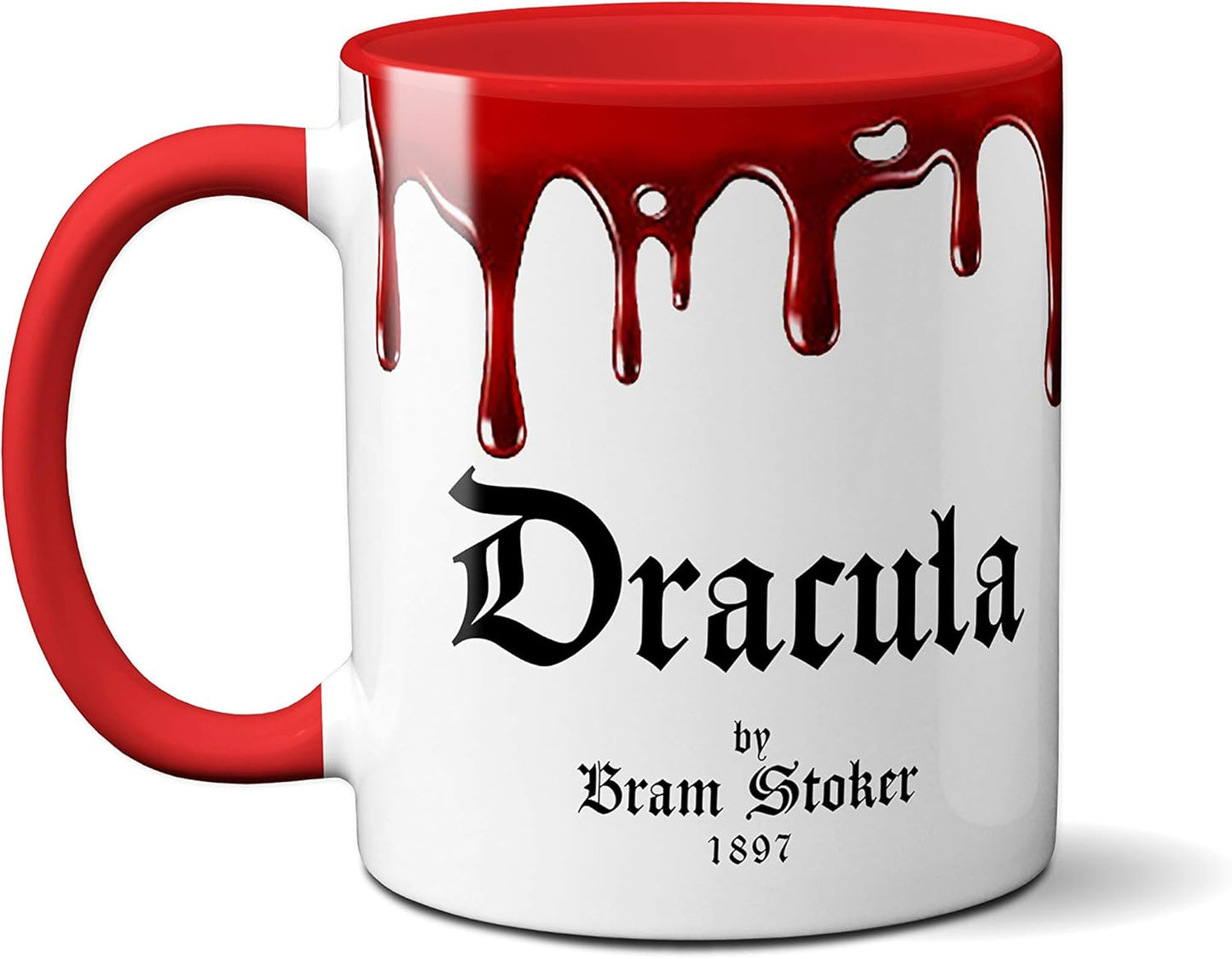 Dracula by Bram Stoker Mug - Coffee Mug with Classic Book Design, Perfect for Literature Lovers