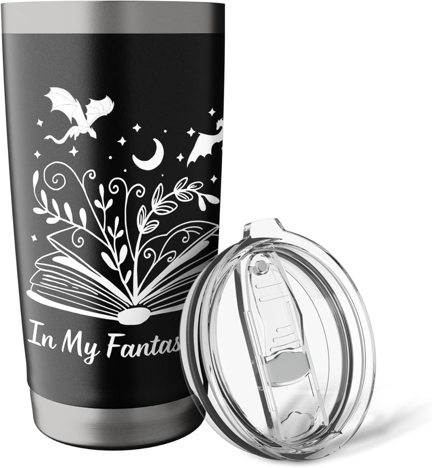 In My Fantasy Era Spicy Dark Romance Book Lover Smut Reader Stainless Steel Insulated Tumbler